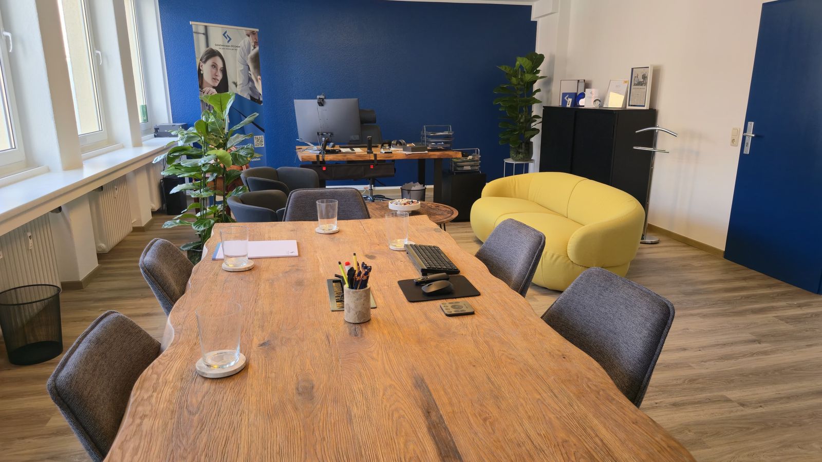 Besprechungsraum im Büro des Solutions-Apps-Teams